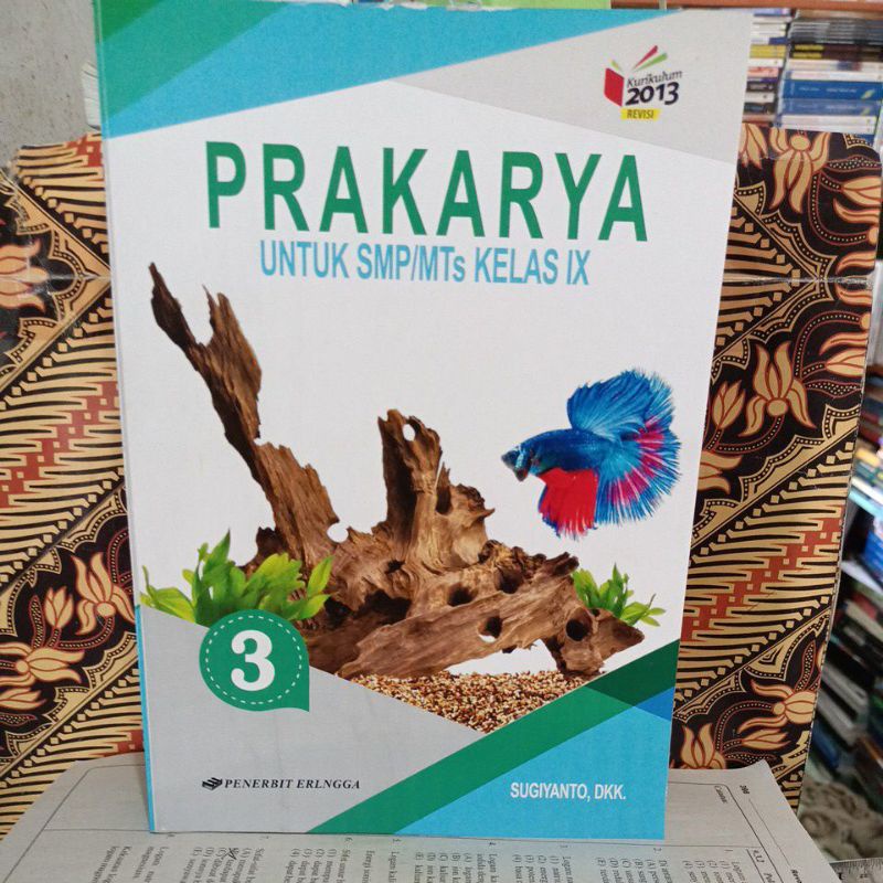 buku prakarya kelas 9 SMP Erlangga