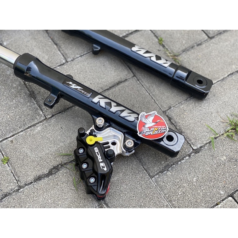 Breket Kaliper cnc kaliper RCB S series e series standart(honda),nissin samurai  untuk shock KYB dep