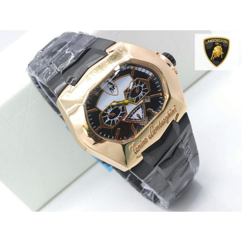 VIRALLLLLLLLL JAM TANGAN PRIA LAMBORGHINI TRENDING 100%REAL PICT-JAM VIRAL-JAM PRIA LAMBORGHINI