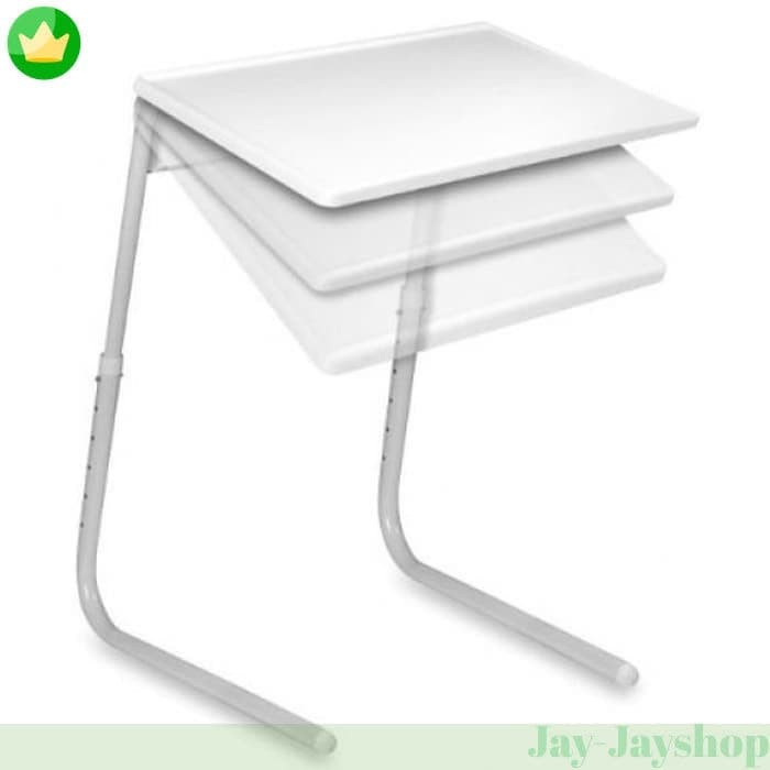 Meja Laptop Portable Laptop stand White Meja lipat