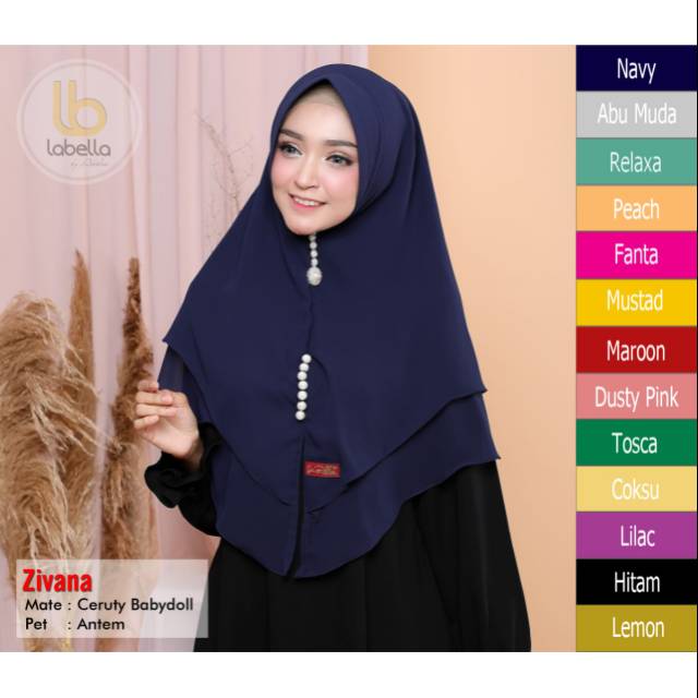 Zivana hijab by labella hijab