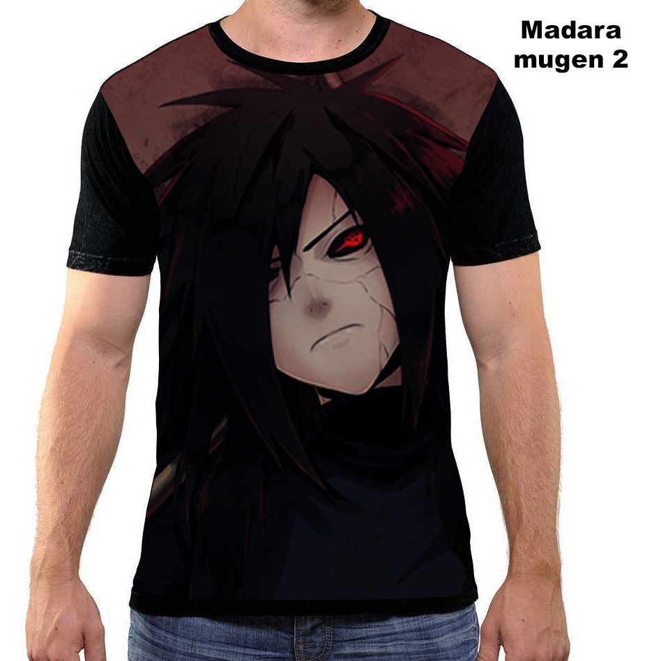 Kaos 3d Fullprint Anime Madara Terlaris - madara Mugen