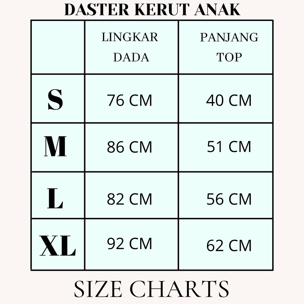 DASTER KERUT ANAK | #DASTERANAK