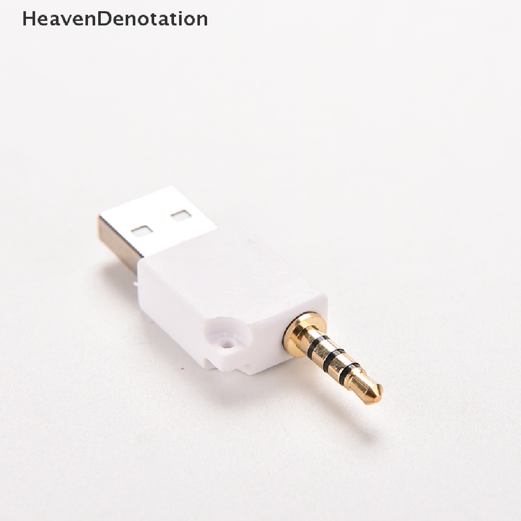 Adapter Converter Plug Jack Audio Aux 3.5mm Male Ke Usb 2.0 Female