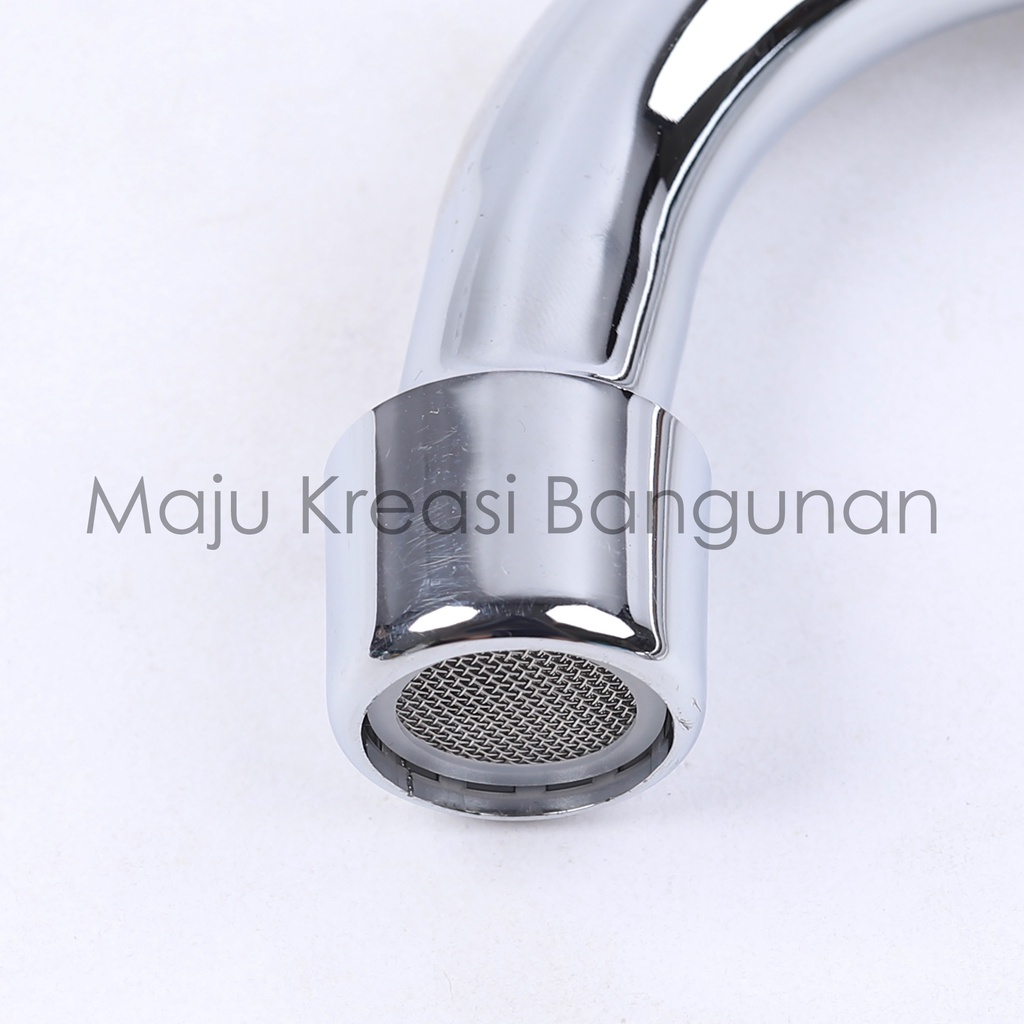 Kran Angsa ONDA V 638 S Keran Cuci Piring Dapur Kitchen Sink Tembok V638S Wastafel Tap