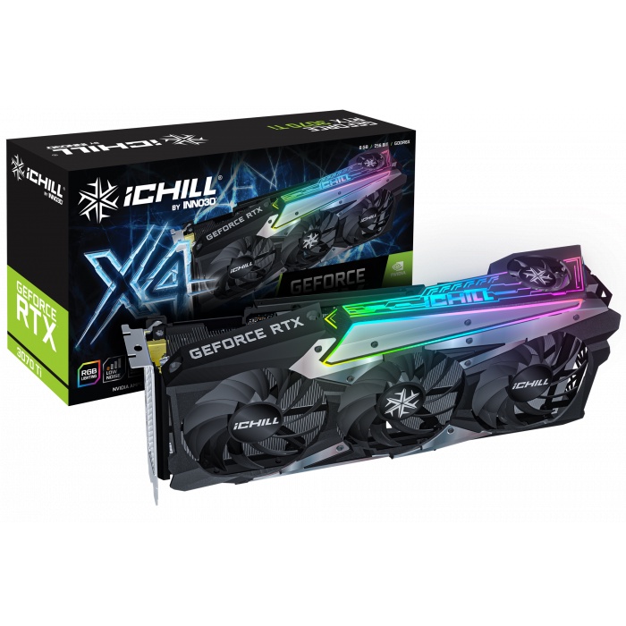 VGA INNO3D RTX 3070 Ti ICHILL X4 - 8GB DDR6X Nvidia GeForce 3070Ti