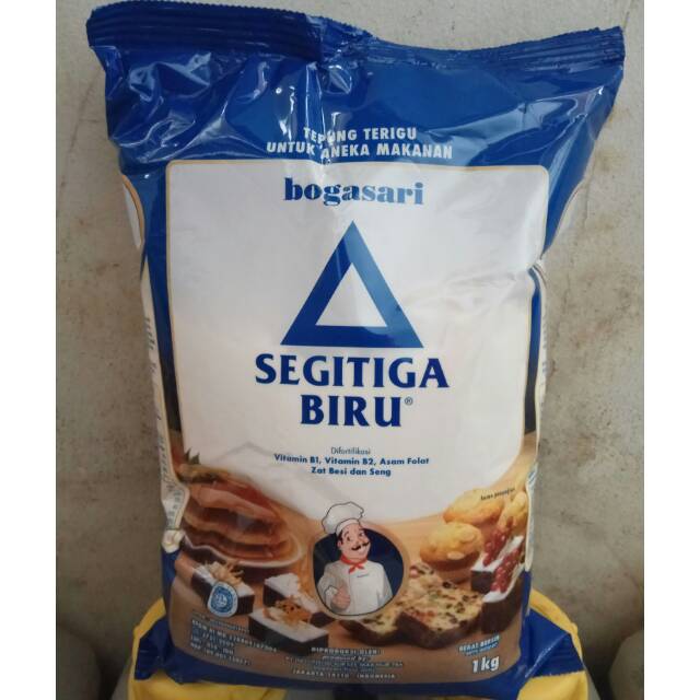 

Terigu segitiga biru PREMIUM kemasan 1 kg