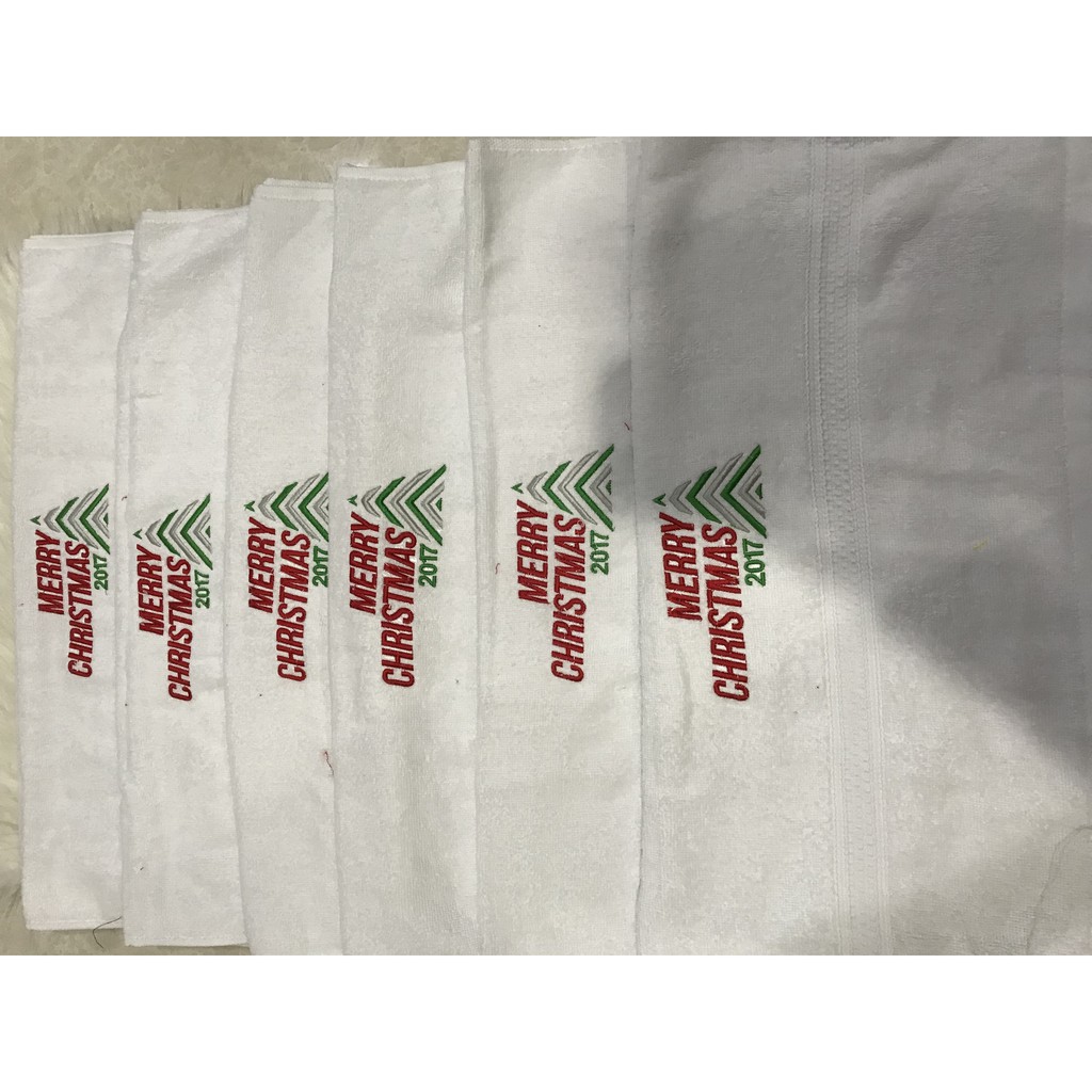 handuk 50x100 + bordir gambar