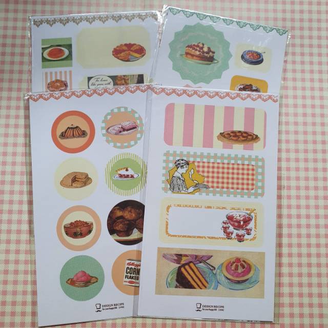 

vintage sticker for scrapbook and journal