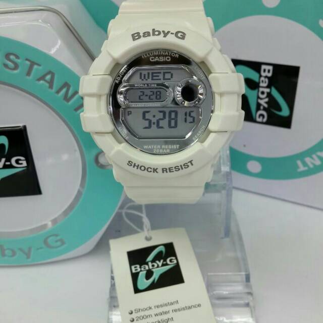 Jam Tangan Wanita / Cewek Casio Baby G Baby-G Rubber/BGD-141 Original Resmi / CO