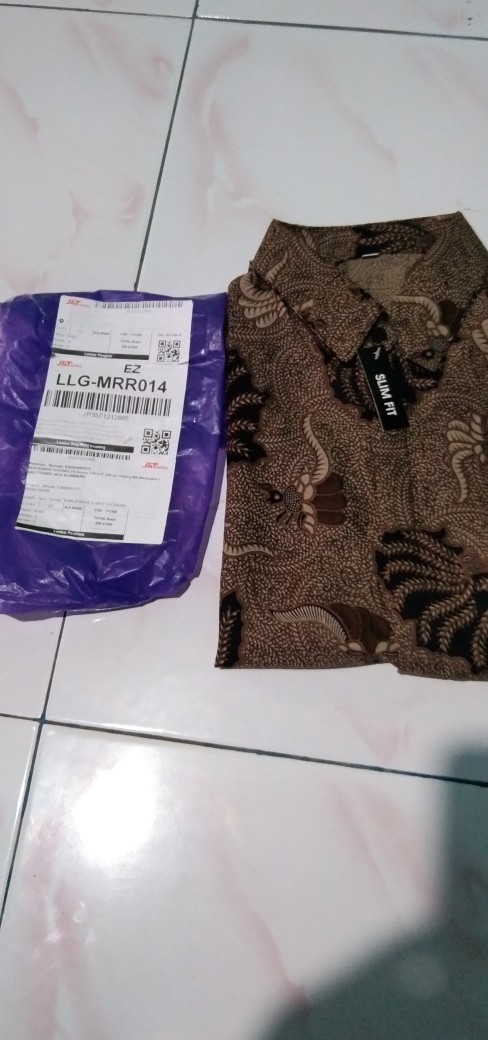 Kemeja Batik Slimfit Top Brand