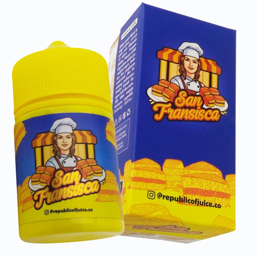 San Fransisca V1 Martabak Manis 60ML by BED x ROJ