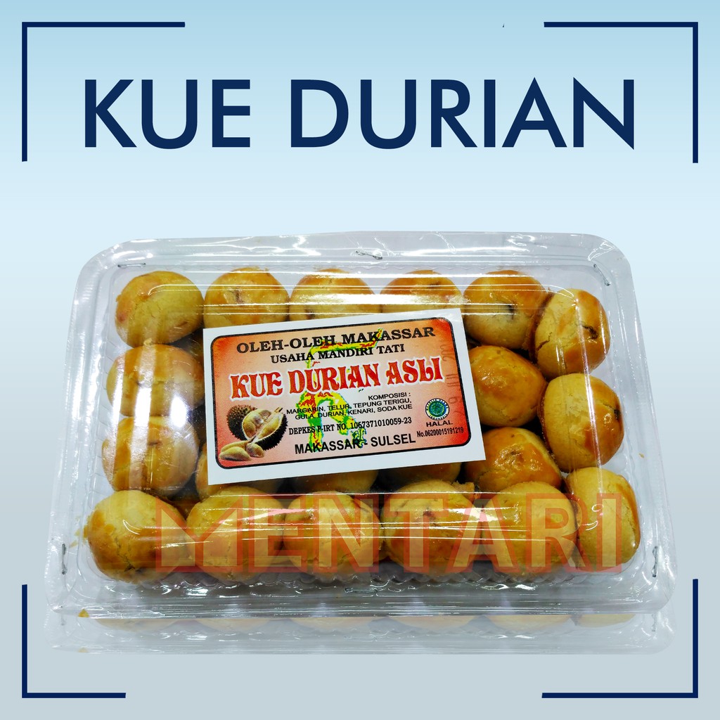 Kue Durian Asli - Kue Kering Durian - MANDIRI TATI