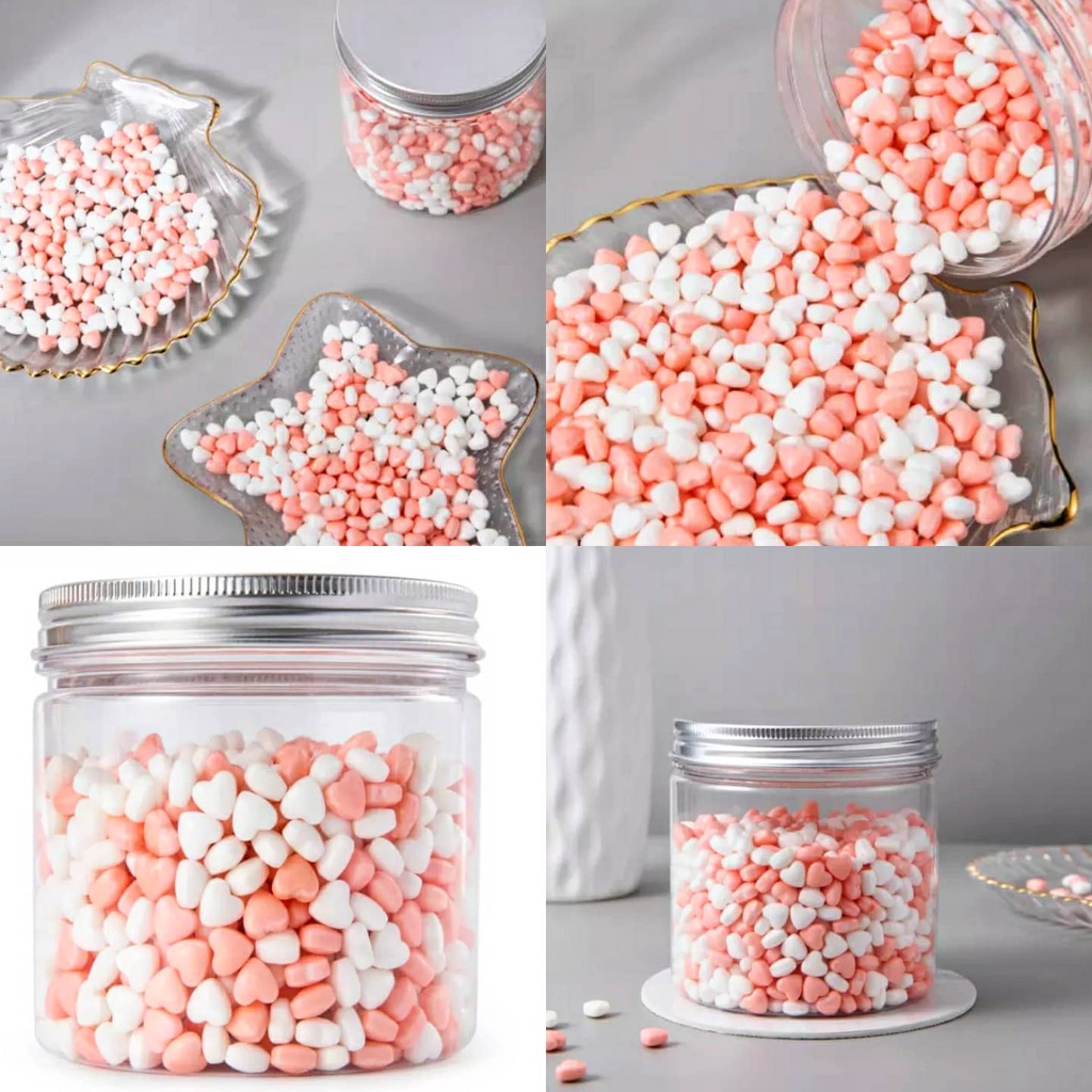 

HEART CANDY BEADS EDIBLE 250GR