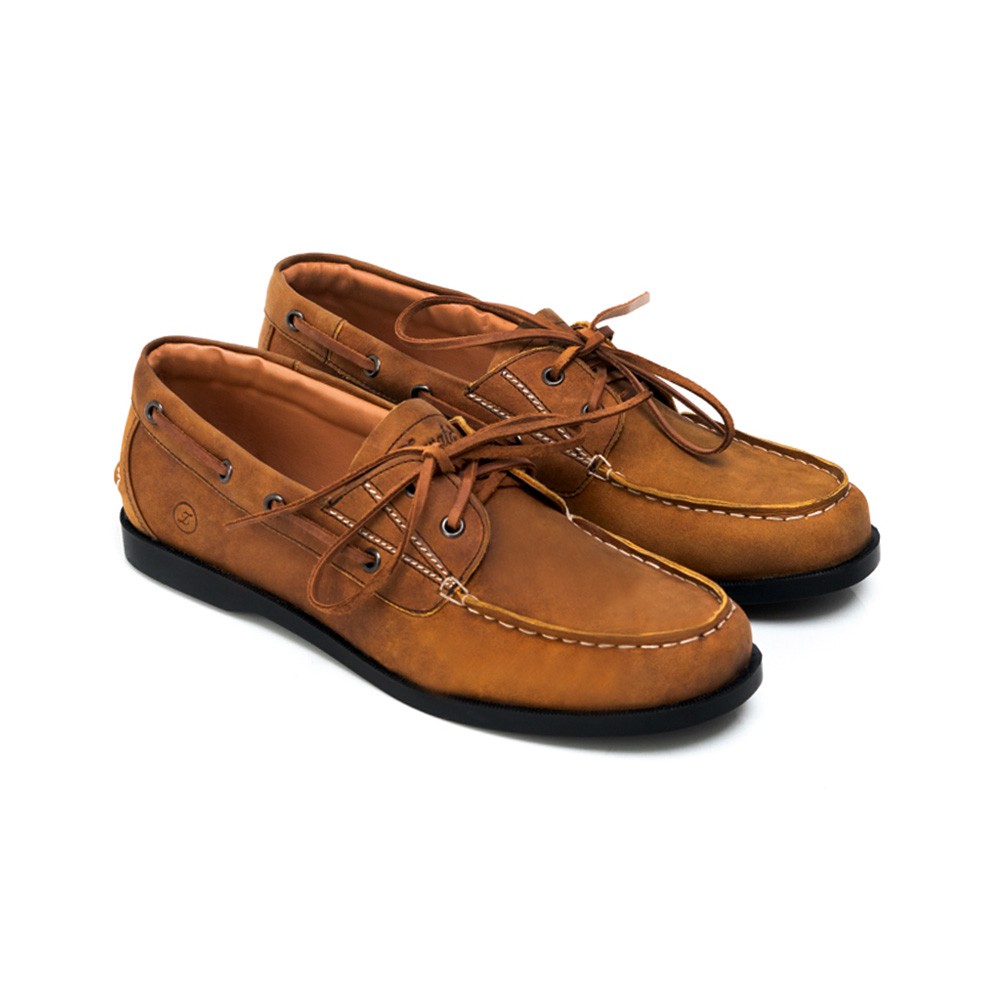 Moscow Tan | Sepatu Kulit Asli Casual Klasik Pria Cowok Men Loafers Ori Footwear | FORIND x Zapato