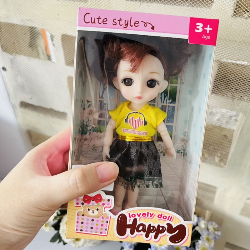 Boneka Yuna Korea Doll Kemasan Box