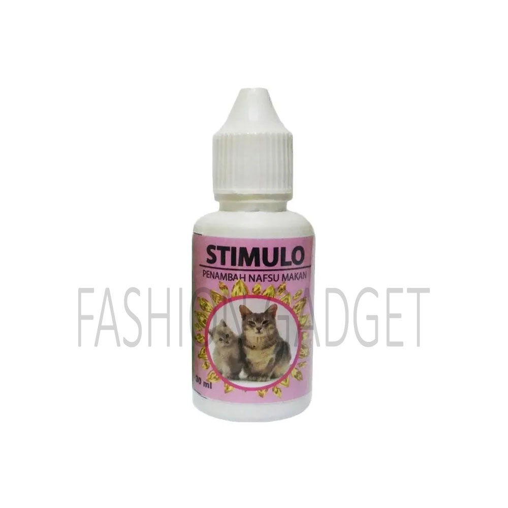 STIMULO Obat Kucing 30 ml Penambah Nafsu Makan Vitamin Kucing Lemas Kurus Menjadi Gemuk Stimulo