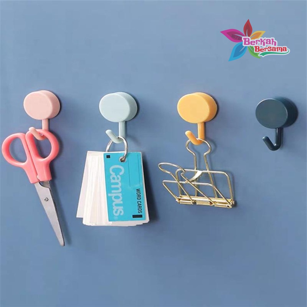 RT36 gantungan hanger hook tempel dinding baju plastik serbaguna BB6024