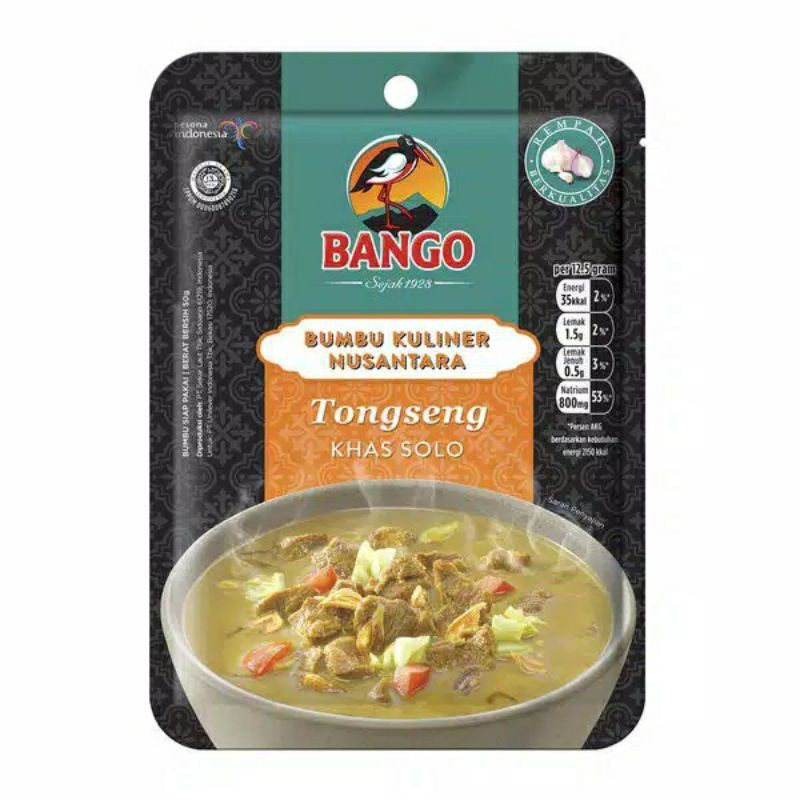 

Bango bumbu Nusantara tongseng khas solo 50gram