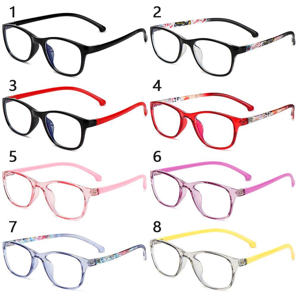 Lily Kids Kacamata TR90 Kelas Online Komputer Pelindung Mata Frame Ultra Ringan