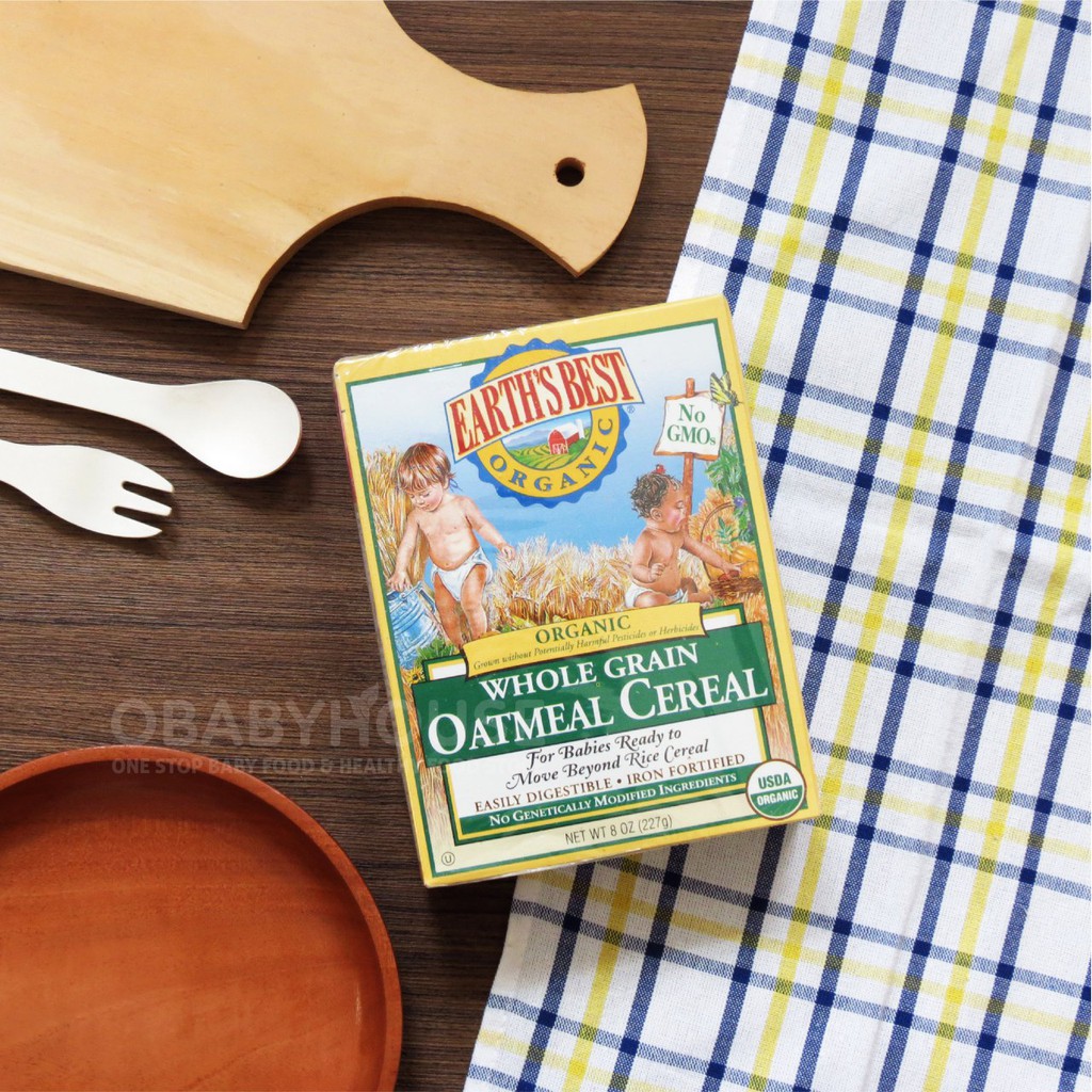 organic iron fortified cereal