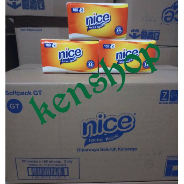TISSUE NICE FACIAL 180'S ( JNE / J&T ONLY... )-1