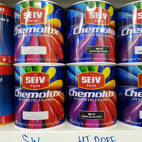 

Termurah!!! CAT SEIV CHEMOLUX 1 KG - CAT MINYAK KAYU BESI