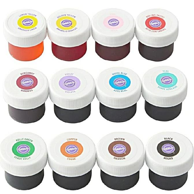 

food coloring wilton pewarna makanan merek wilton pewarna kue cake dll TERLARIS TERPERCAYA ORIGINAL