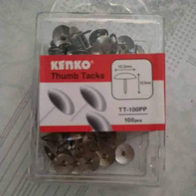 [per Pack] Kenko Paku Payung Kecil / Thumb Tacks Tt-100pp