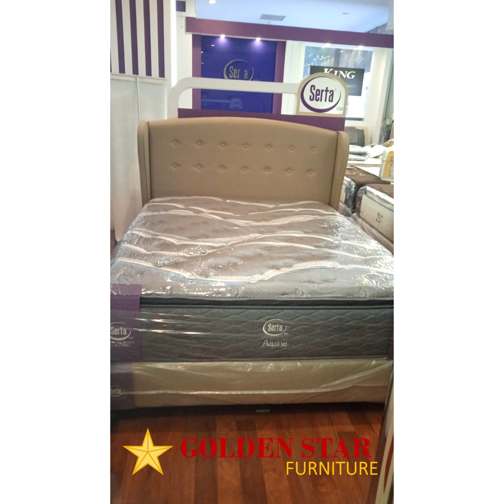 SERTA SpringBed ALPINE ( KASUR / Full SET )