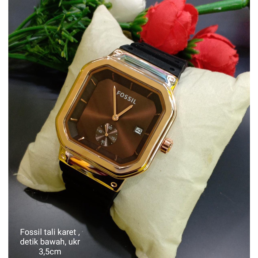 Grosiran Jam Tangan Wanita Psa W6 - 3590 Analog Tali Rubber Tanggal Aktif Original Garansi 6 Bulan Free Baterai Cadangan (COD)