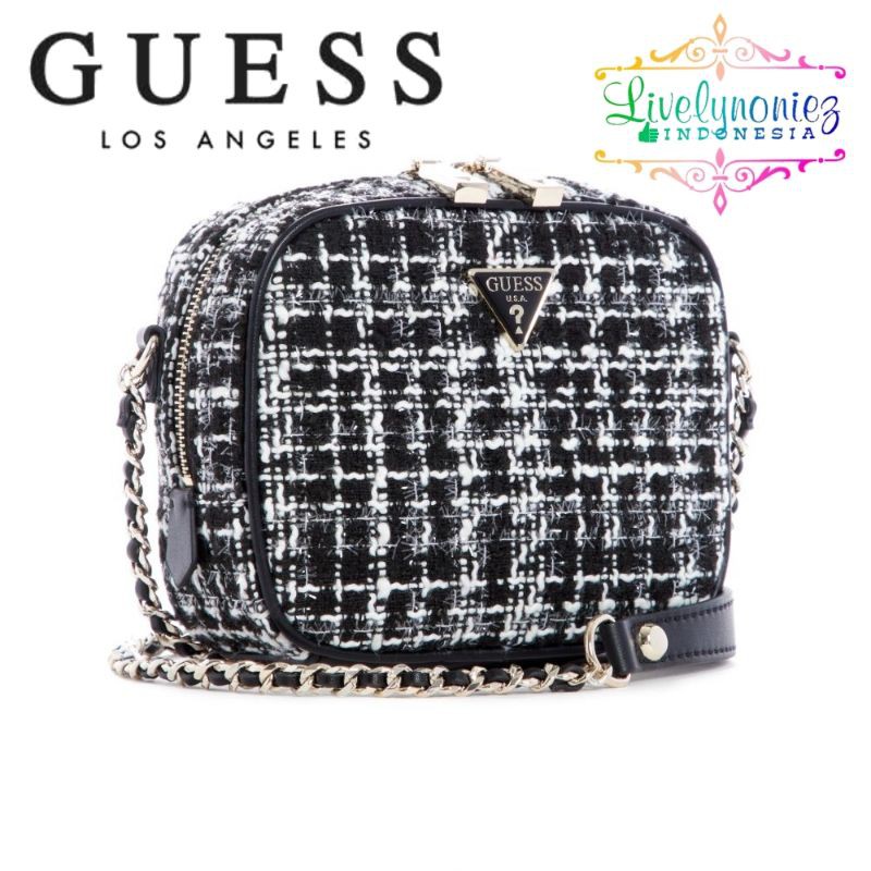 Ready Tas Guess Cessily Black Tweed