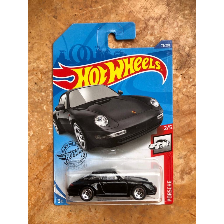 Hot Wheels Porsche Carrera Hitam