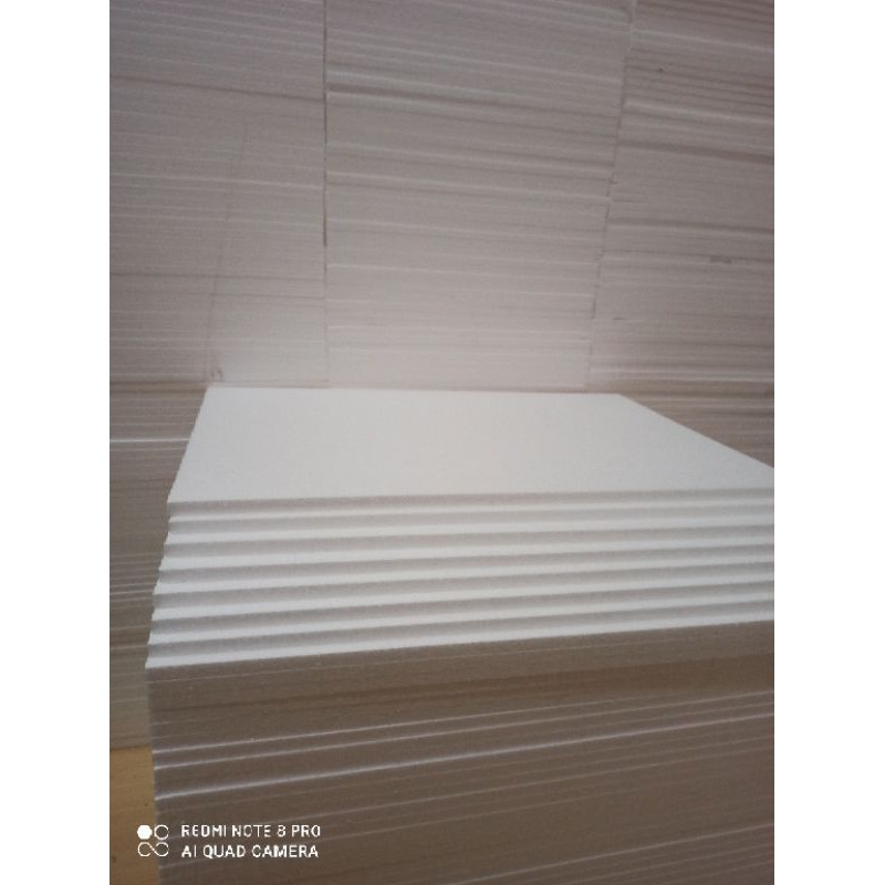 

HJK 13 lembar styrofoam/polos/ukuran 50x33x1cm
