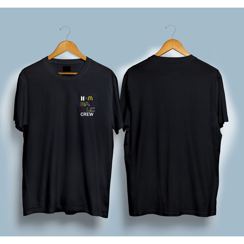 Kaos BTS All Size crew Pria dan Wanita size S M L XL 2XL 3XL 4XL 5XL