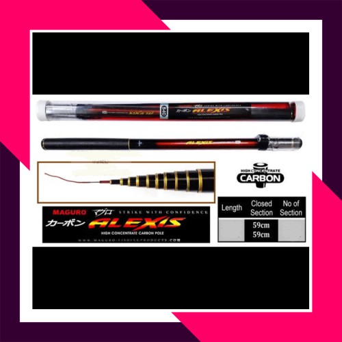 Joran Pancing Rod Pole TEGEK MAGURO ALEXIS 270cm