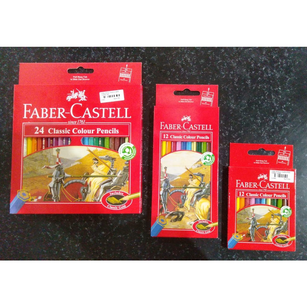 

FABER-CASTELL Pensil Warna Classic Colour Pencils