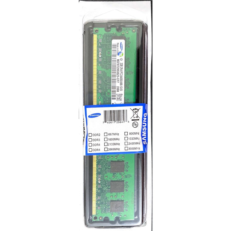 RAM PC SAMSUNG DDR2 2GB 6400/800MHz ORIGINAL RAM KOMPUTER 1.8v 2GB