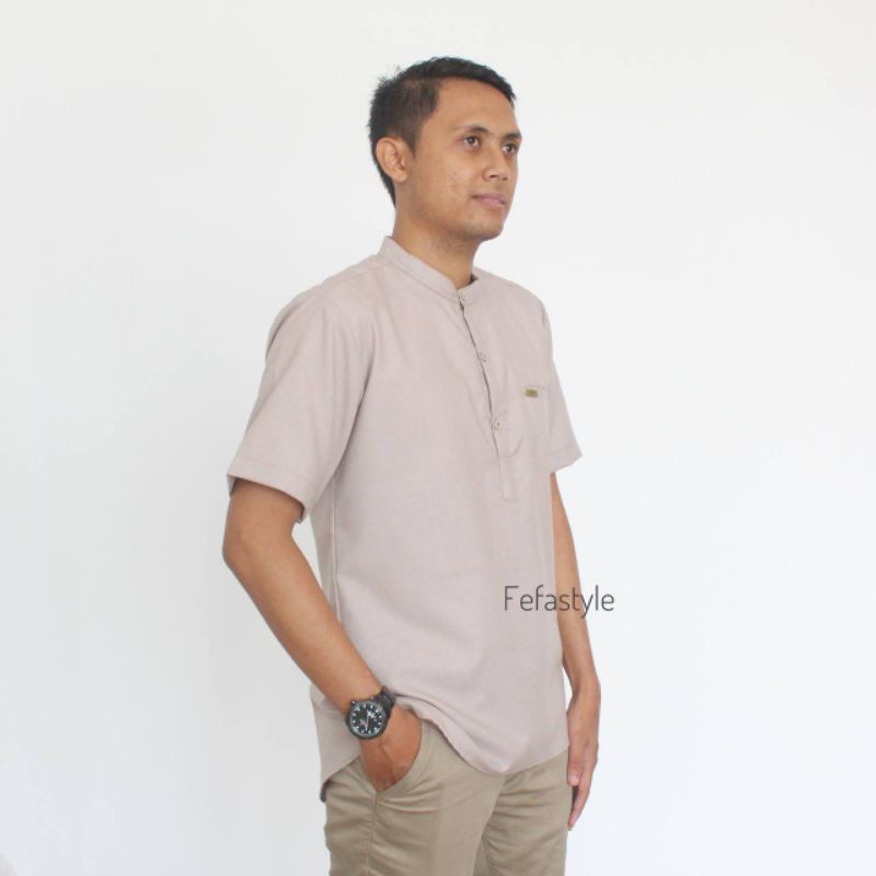 KEMEJA KOKO PRIA by fefastyle MADANI KEMKO