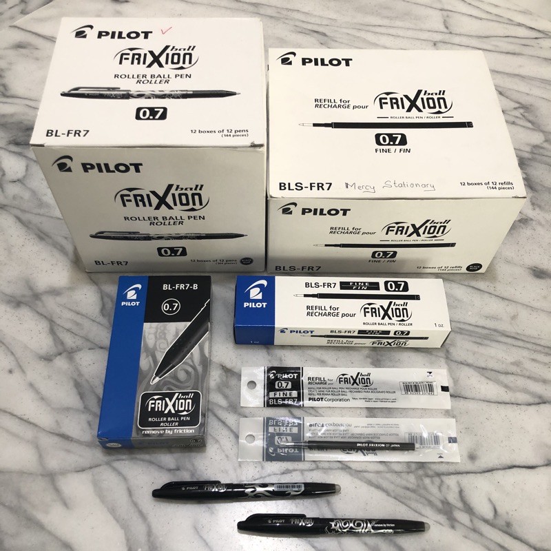 

Refill Pen Frixion Asli - Isi Pen Frixion Pilot Hitam Biru 0.7 & 0.5 Original Frixion