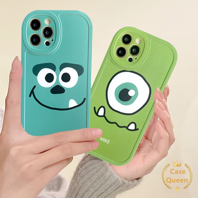 Soft Case Motif Monster Untuk Samsung A53 A22 A73 A32 M23 A10s A52 A52s A03s A72 A21s A03 Core A12 A50s A20s A30s A11 A02s A23 M21S A21s A22 A3 S1 A50 Sulley