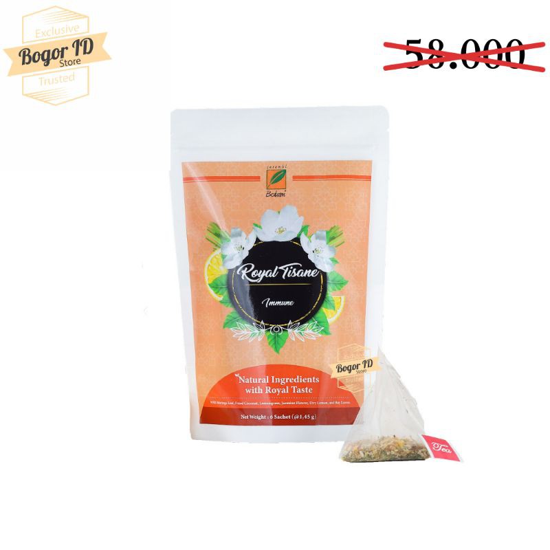 

TEH HERBAL ROYAL TISANE IMMUNE HEALTHY & NATURAL