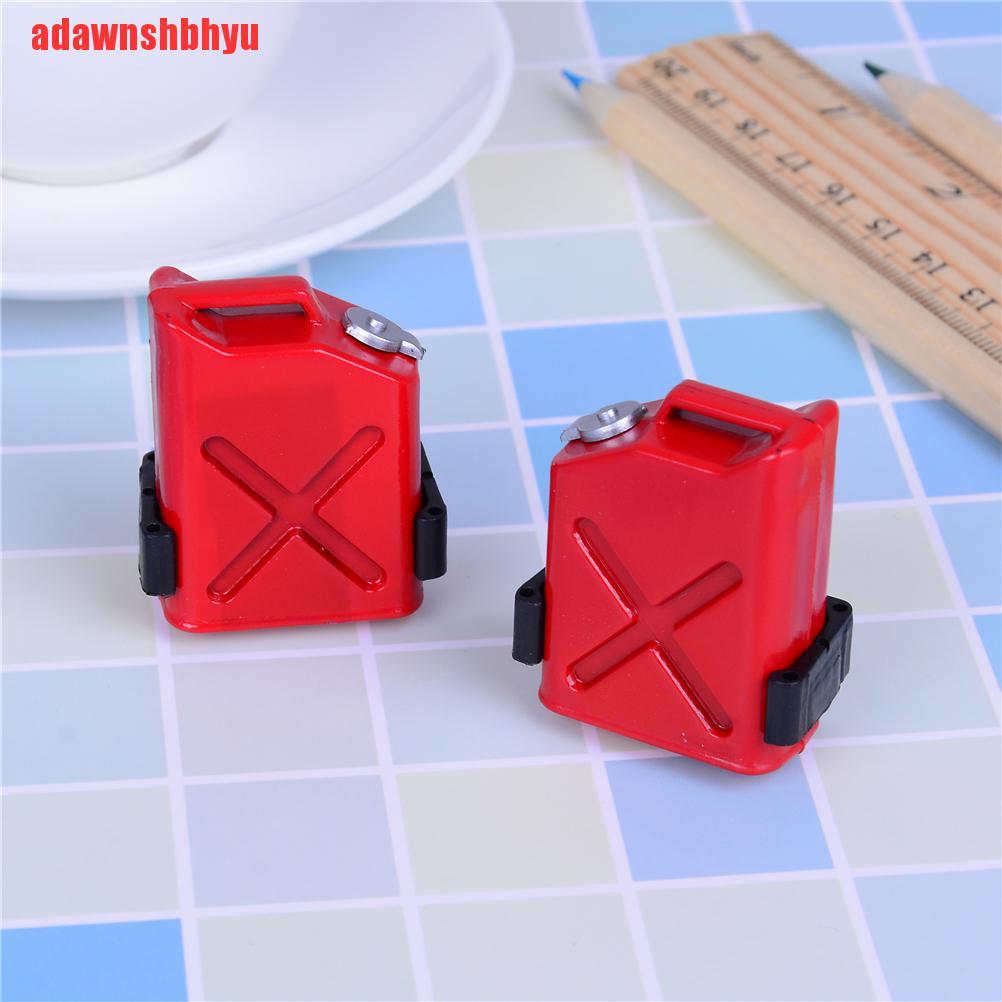 2pcs Aksesoris Tangki Bahan Bakar Mini Rc Crawler 1: 10 Untuk Cc01 Axial