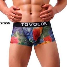 Terlaris Celana Dalam Pria Boxer Motif Transparant Impor - Sexy - Sempak