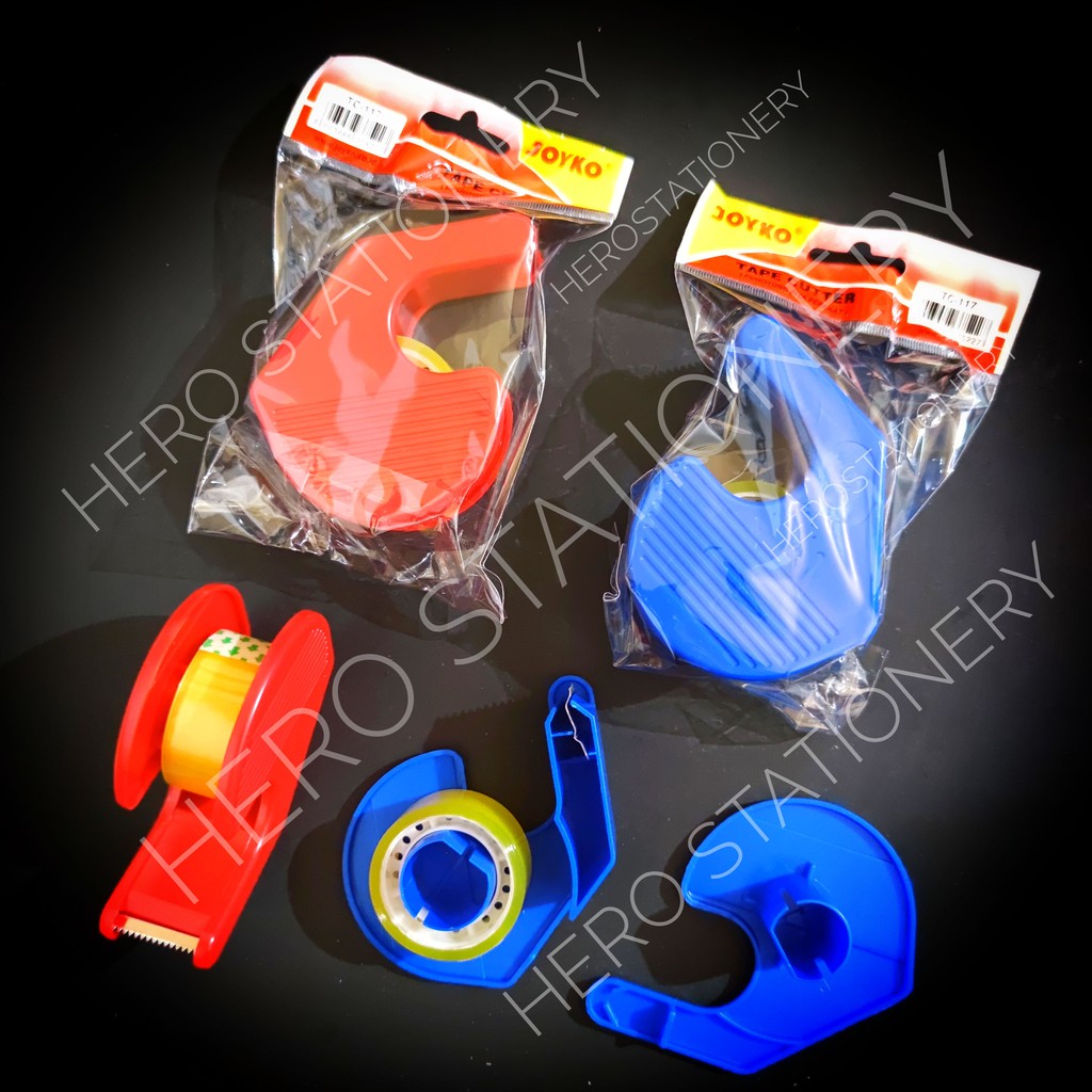 

Tape cutter dispenser selotip joyko portabel TC-117
