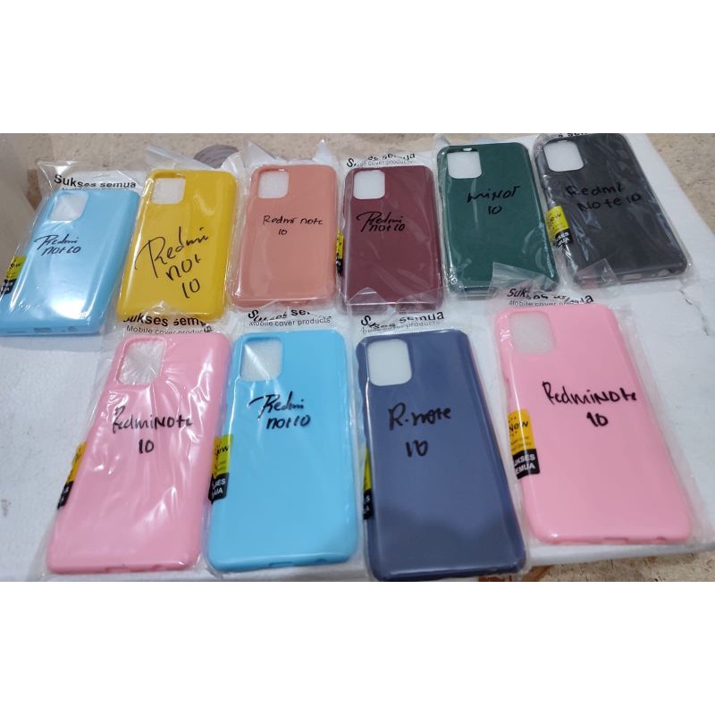 MACARON SILICONE CASE SOFTCASE pelindung handphone