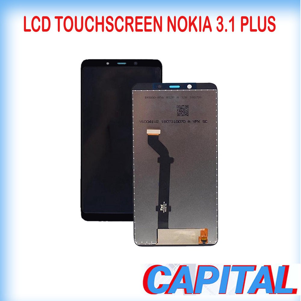 LCD TOUCHSCREEN NOKIA 3.1 PLUS ORIGINAL NEW