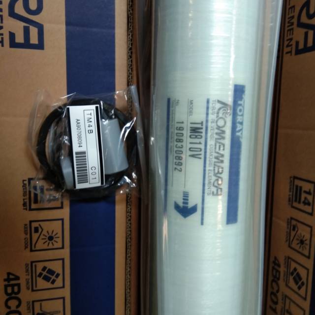 Membrane mesin ro air asin sea watter kapasitas 2000GPD 4040 torai made in jepang