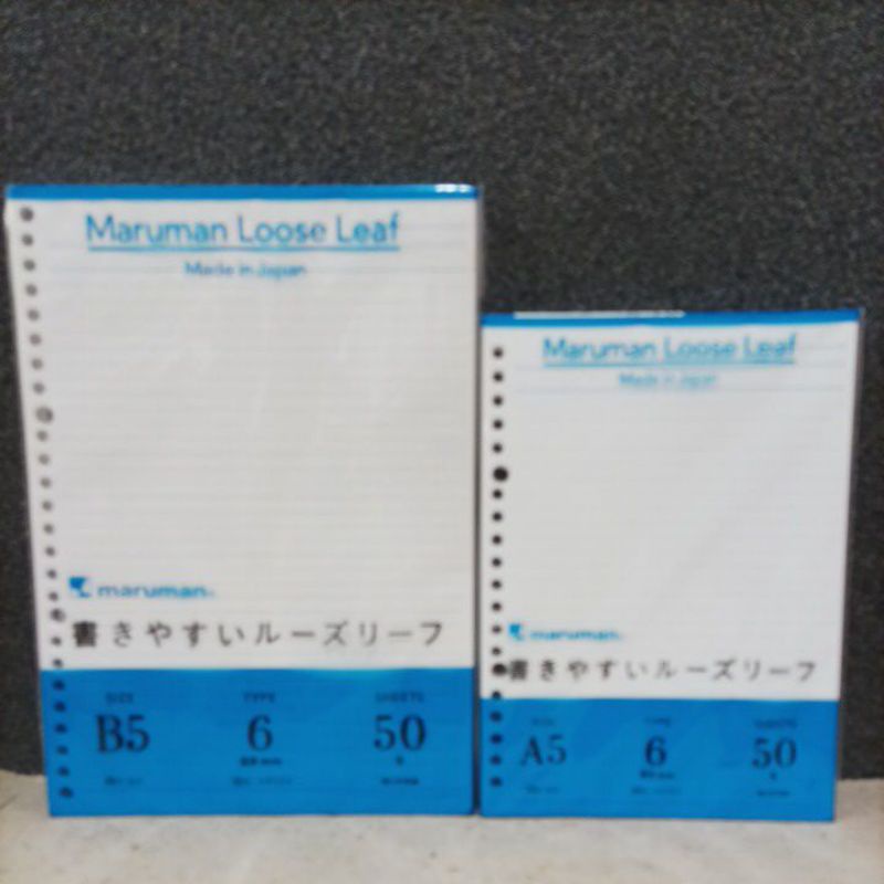 

LOOSE LEAF MARUMAN 6mm