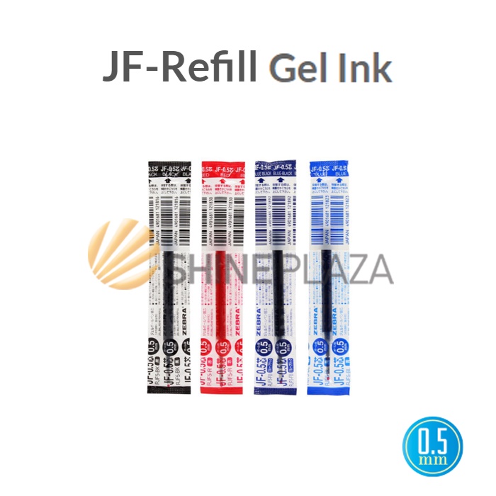 

Refill Isi Pulpen Bolpen Pena Gel Zebra Sarasa Clip JF 0.5mm Original